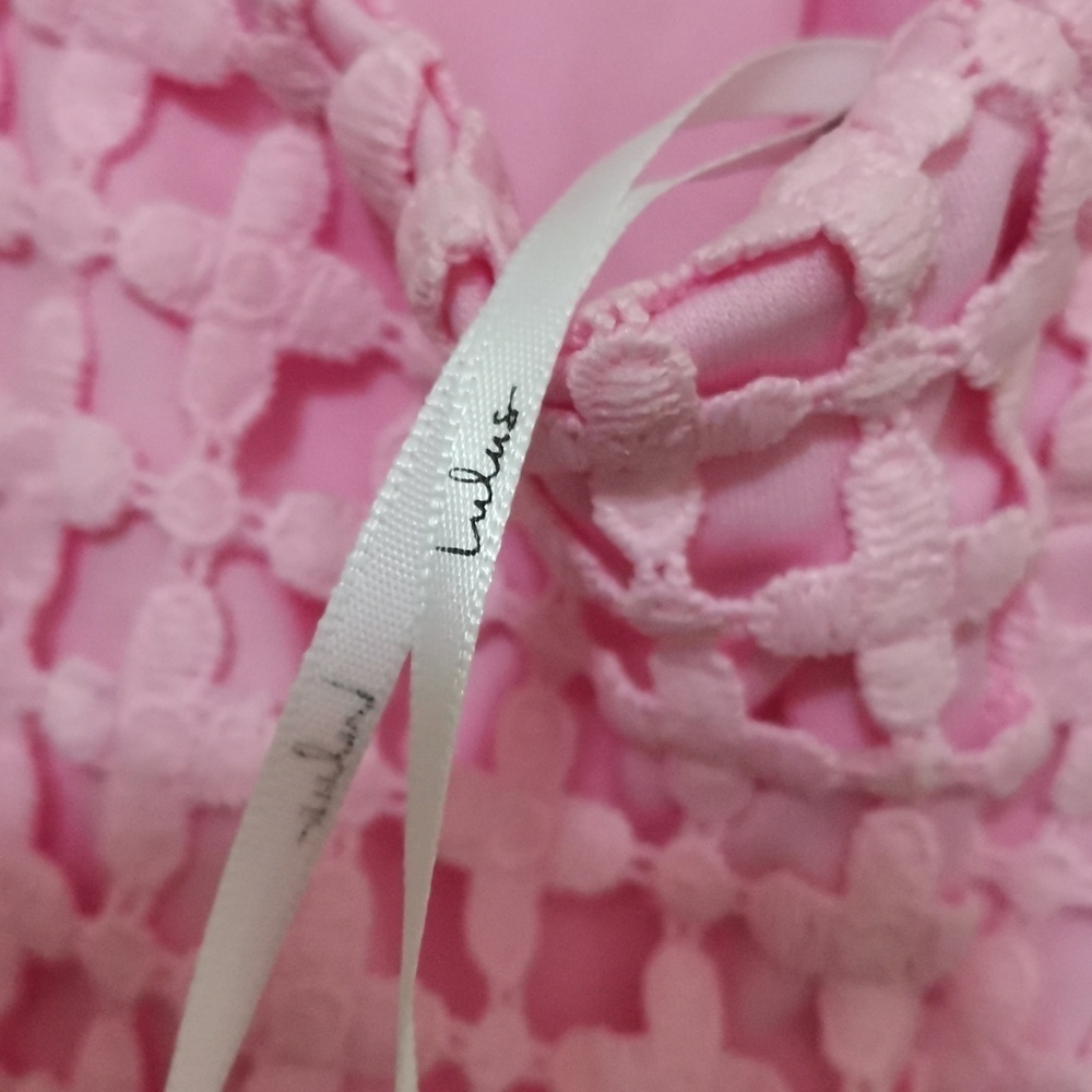 LULUS PINK MINI DRESS - Picture 4 of 6